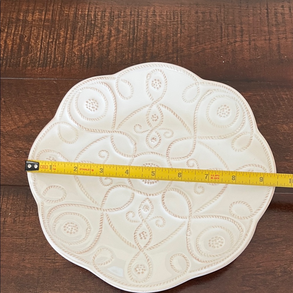 Juliska Jardins du Monde Embossed Plate - Picture 7 of 8